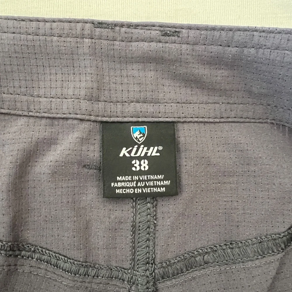 KÜHL Upriser Shorts Carbon Gray Stretch Hiking Outdoor Men’s 38